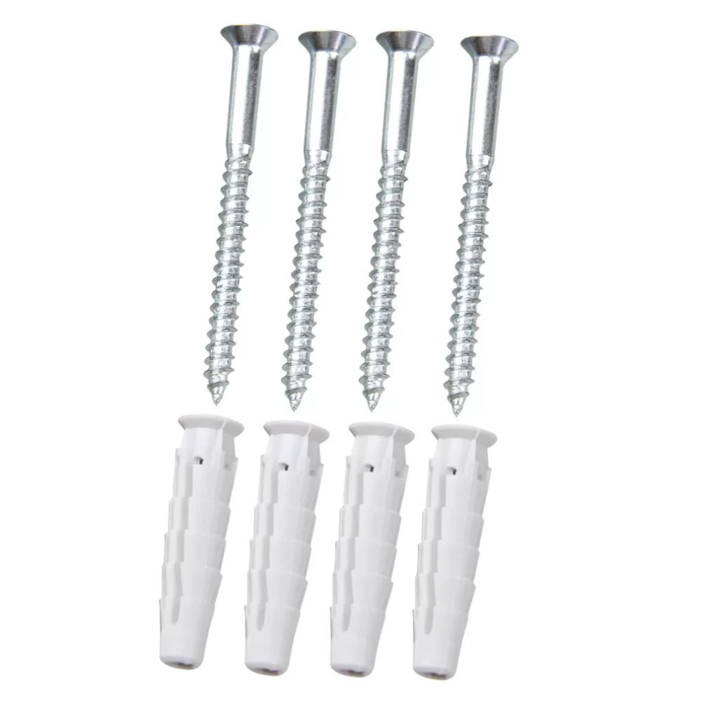 Parafuso Universal com Bucha 6 mm 4 Peças Bemfixa