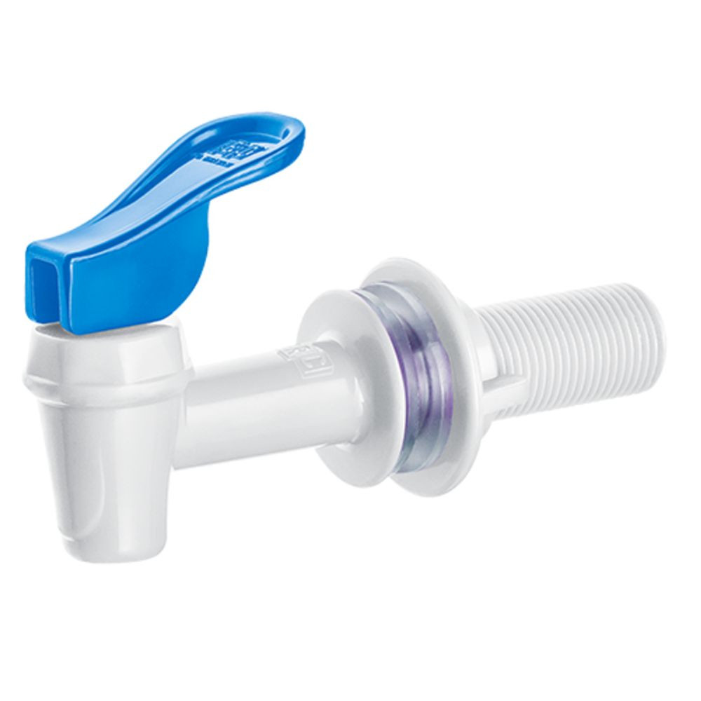 Torneira Filtro Automática com Acionamento Superior Branco e Azul Herc