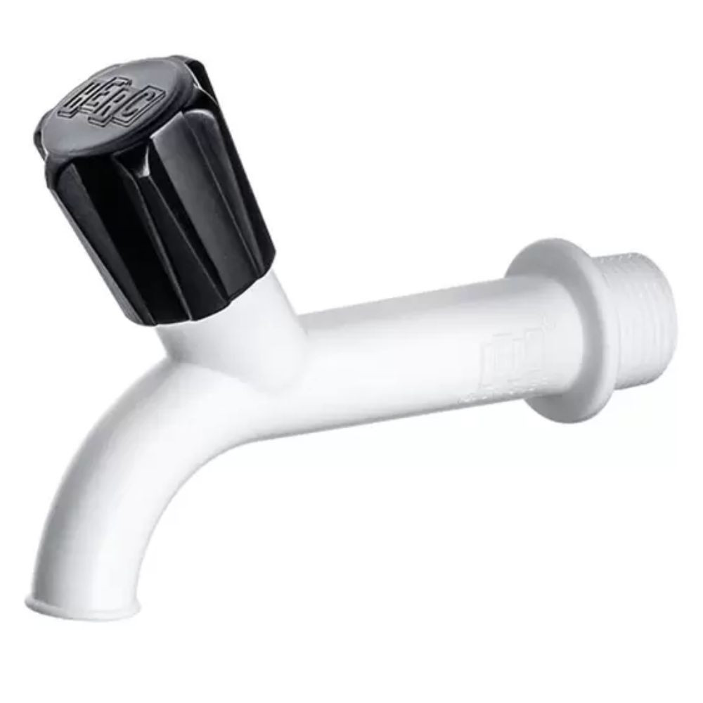 Torneira Plástica para Uso Geral 1113 3/4" 10cm  Herc 