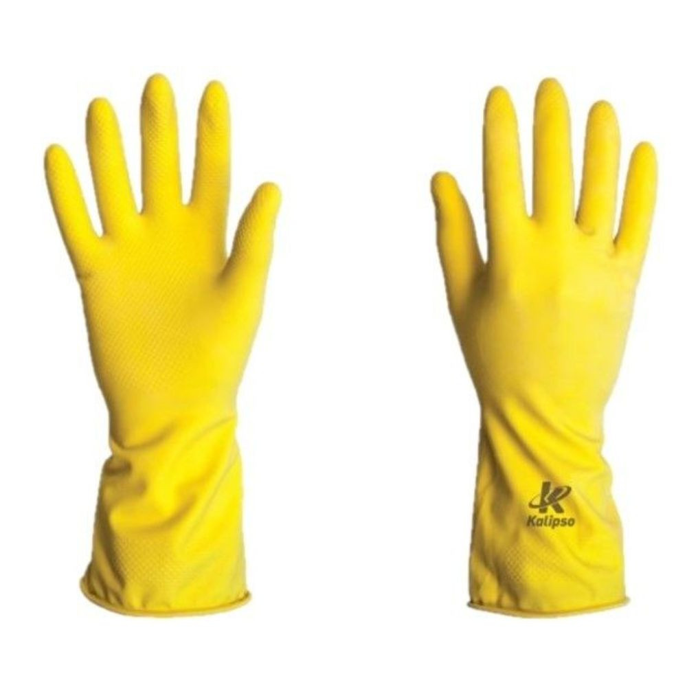 Luva de Segurança Latex Light Amarelo T-10-XG Kalipso