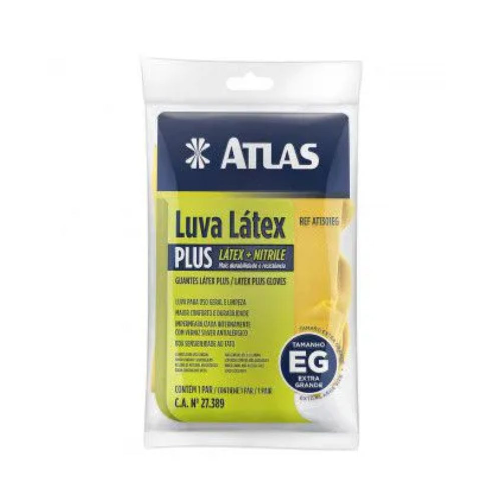 Luva Nitrílica XG AT1302EG Atlas