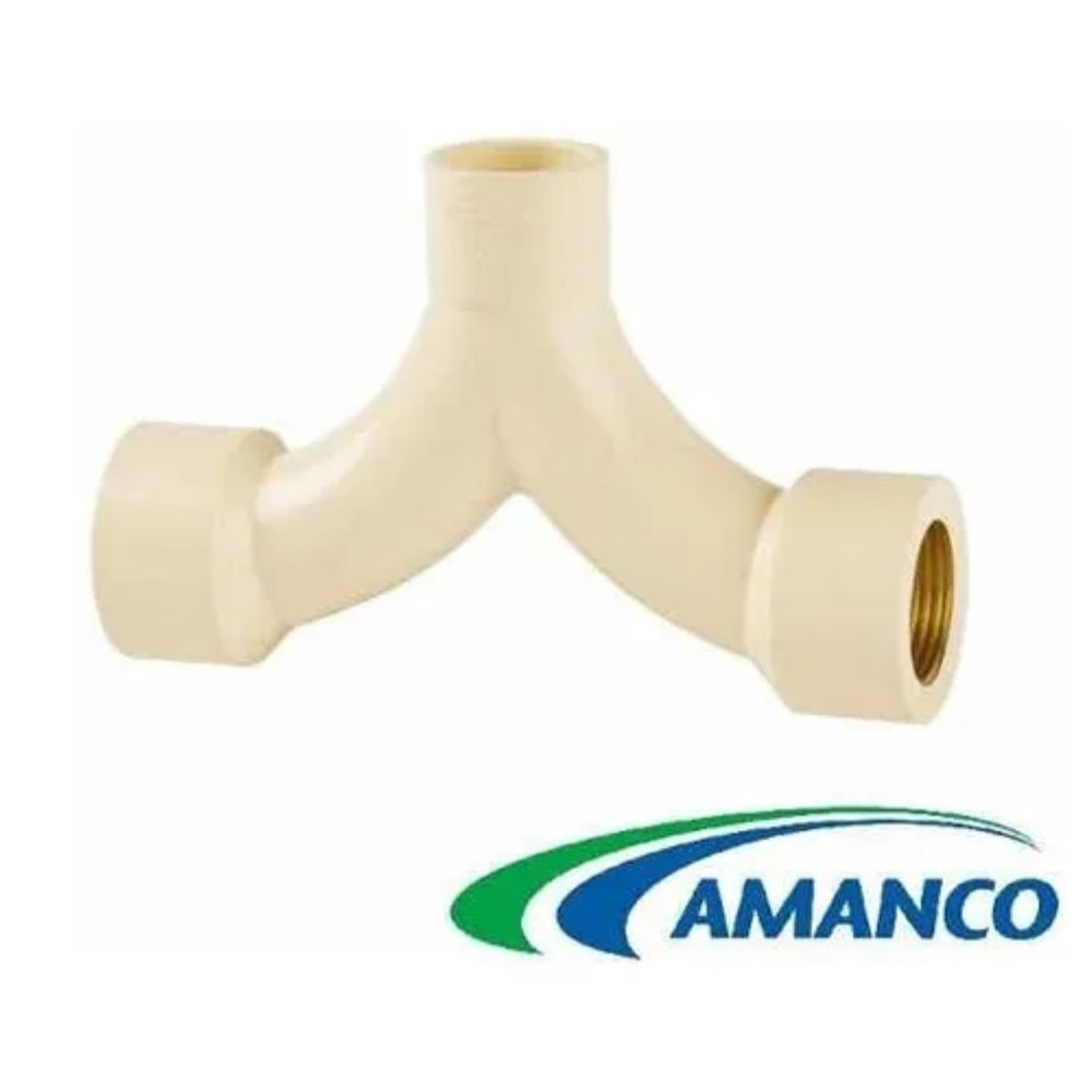 Tê CPVC misturador FFF 22X3/4 Amanco