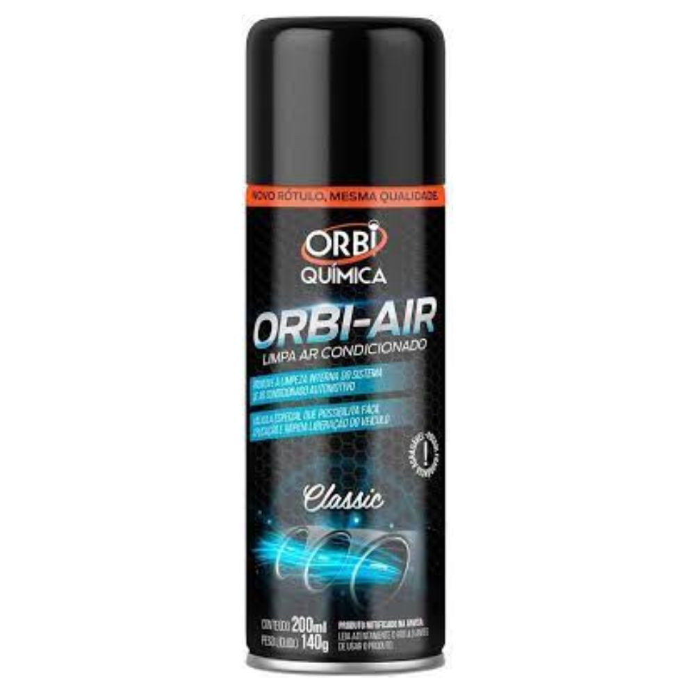 Limpa ar condicionado classic 200ml Orbi