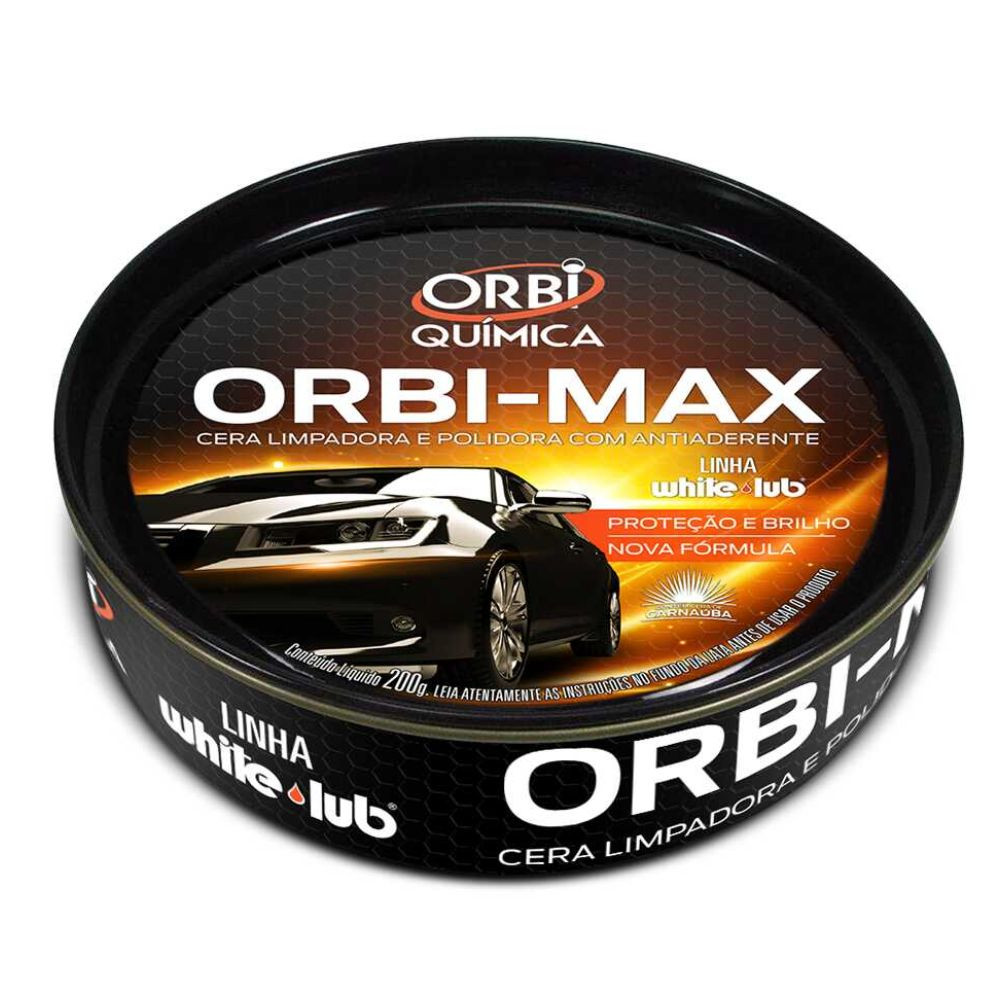 Cera max pastosa automotiva 200g Orbi