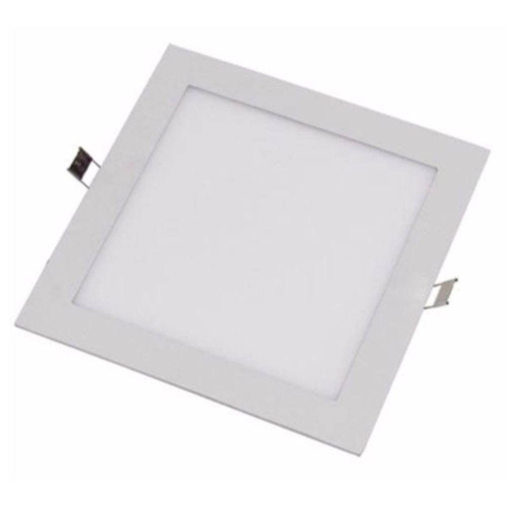 Plafon Led Quadrado Embutir 18W 3000K - Neotron