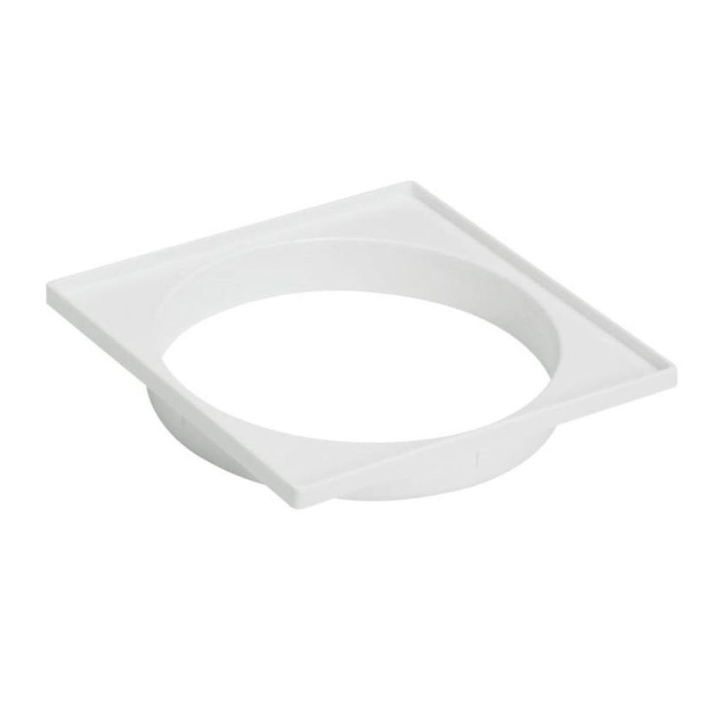 Porta Grelha Redonda 100mm 11765 Branco Amanco