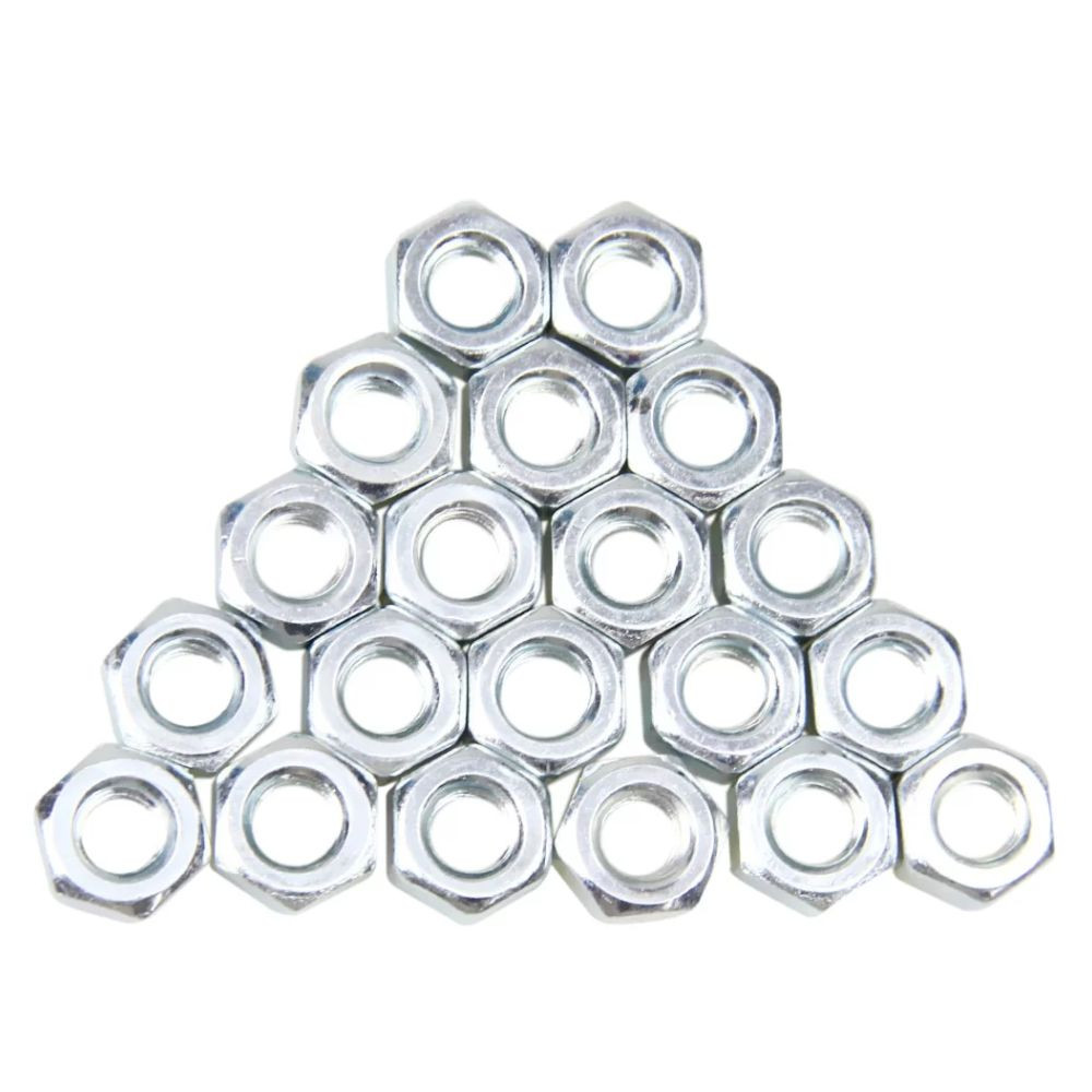 Porca Sextavada 1/4" com 20 unidades Bemfixa