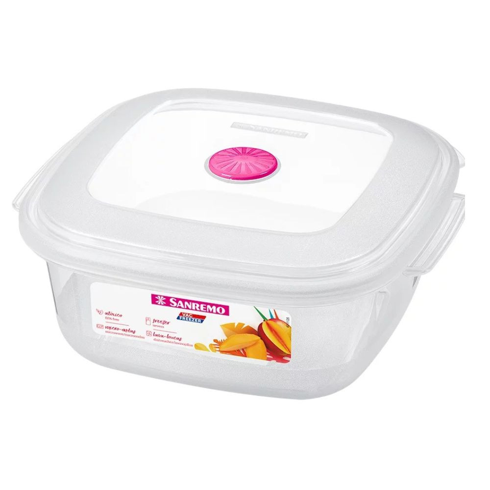 POTE QUAD BX P PLASTICO SANREMO - 480 ML