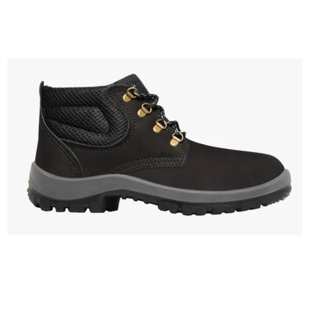 Botina Nobuck s/bic 43 preta Crival