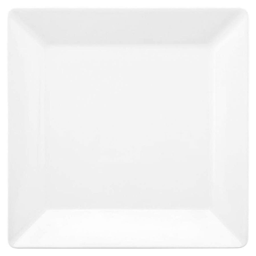 Prato Raso Quartier White 26,5cm Branco Oxford