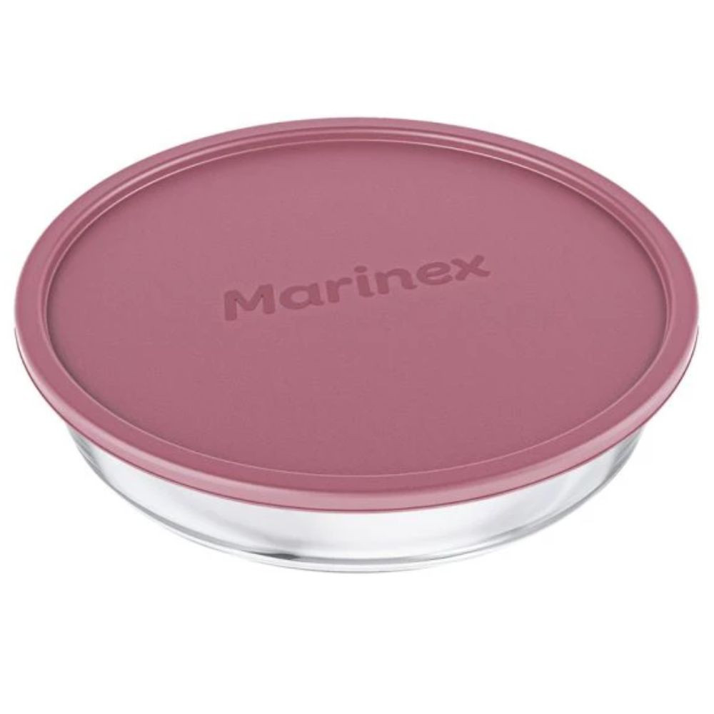 Assadeira Redonda Com Tampa Plástica 2,4 L Marinex