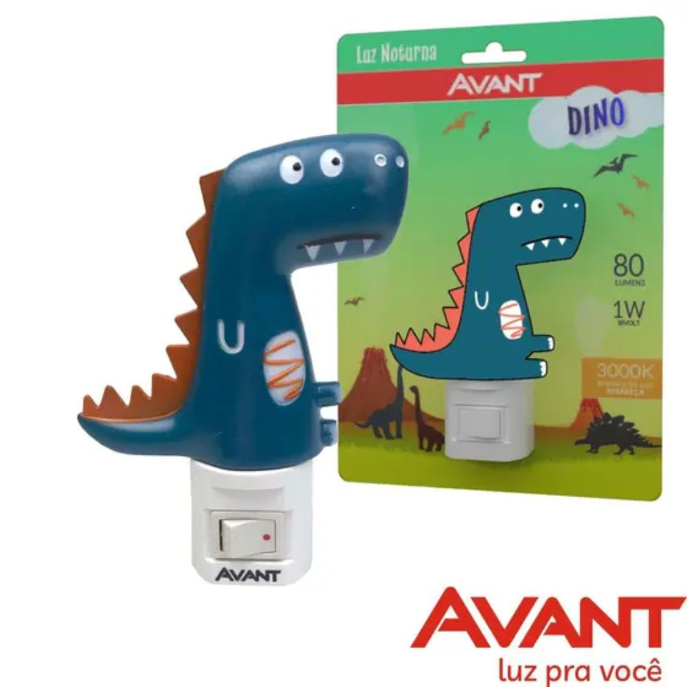 Luminária noturna led dino 1W BIV Avant