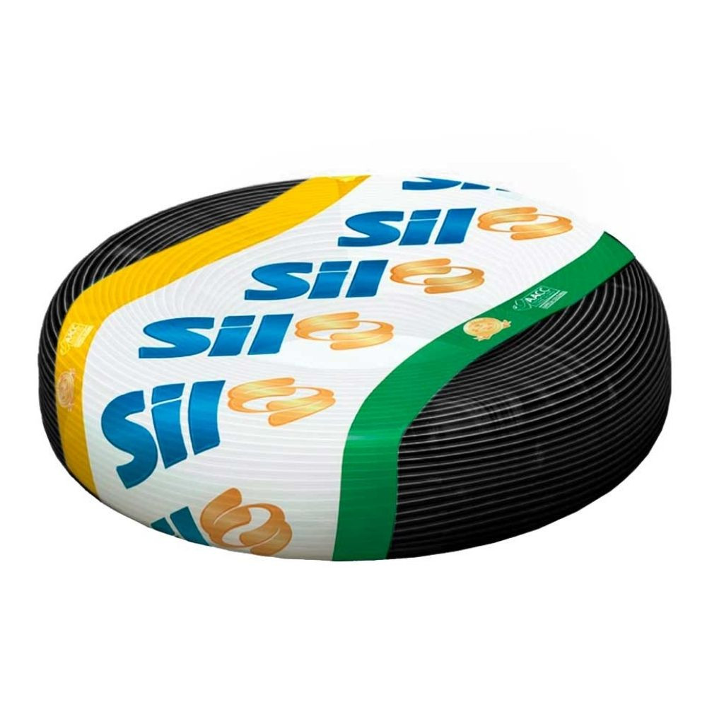 Cabo Flexível 1.5MM 750V 15MT Preto Sil
