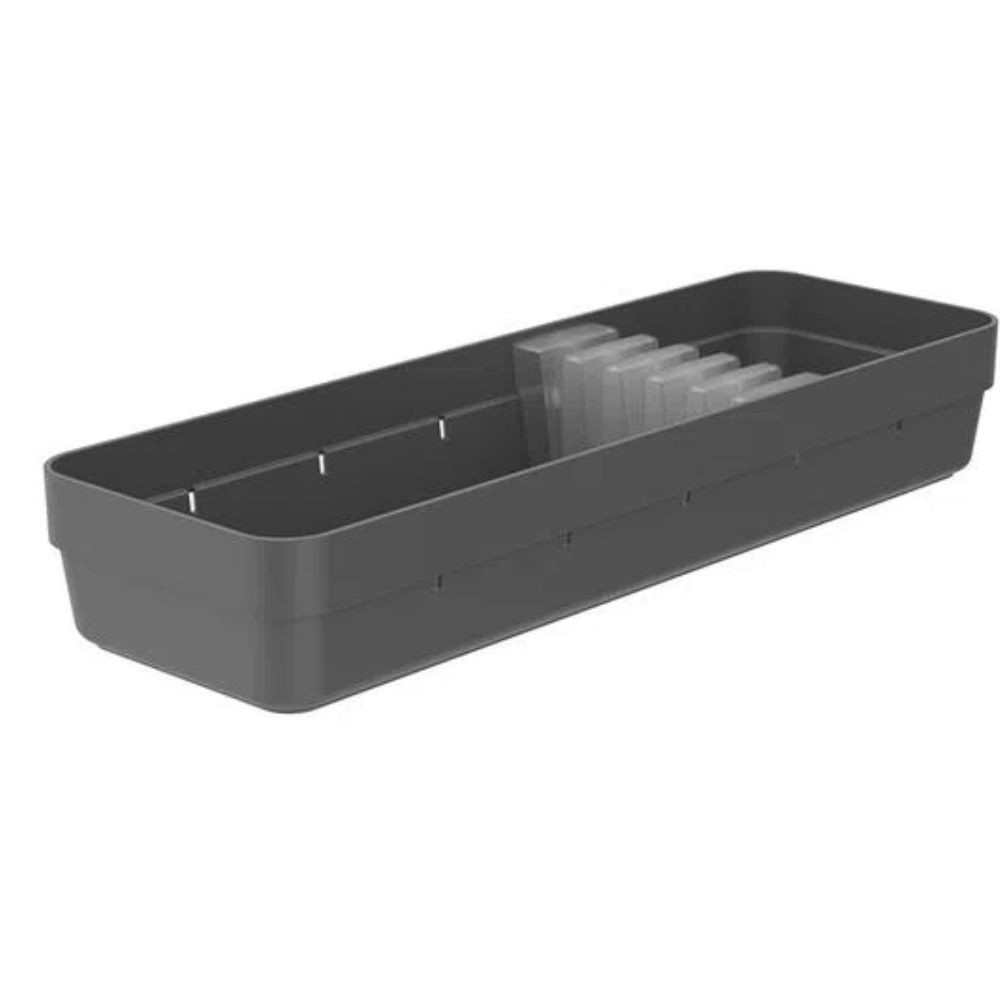 Organizador De Facas Logic 11,5x35x5,5cm Chumbo OU