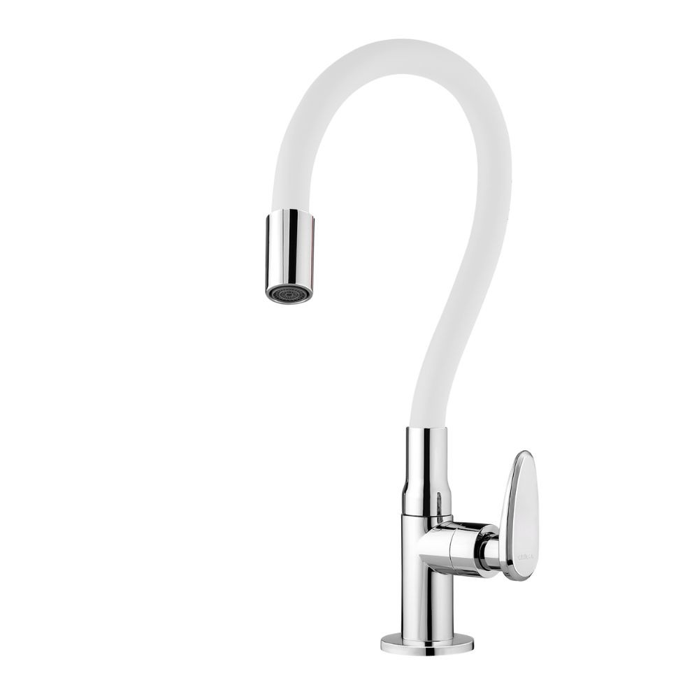 Torneira P/Cozinha de Mesa Allure Mouve Branca Viqua