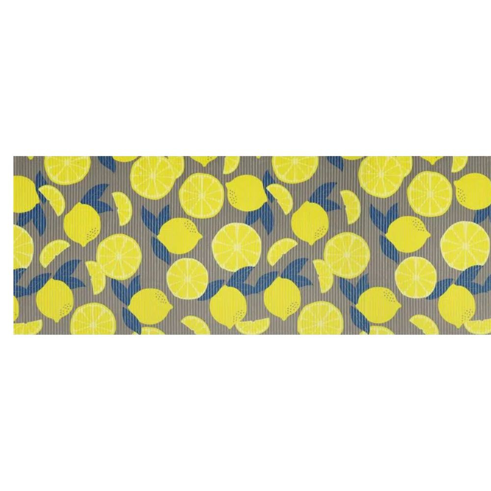 Tapete Antiderrapante Tropical Limões 43cmx130cm Kapazi