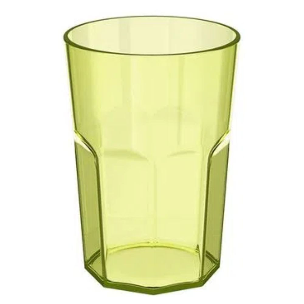 Copo Plástico Drink 400 ml Amarelo OU