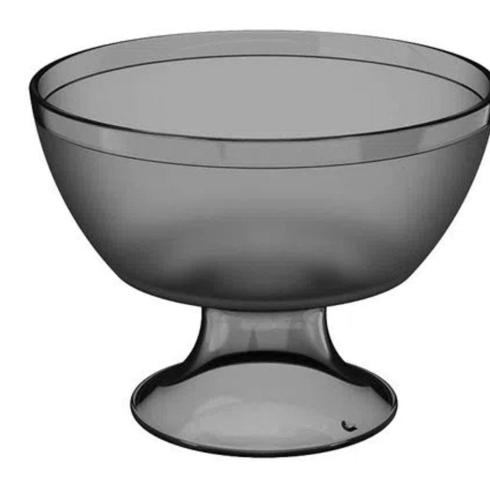 Taça de Sobremesa Luna 300 ml Chumbo OU