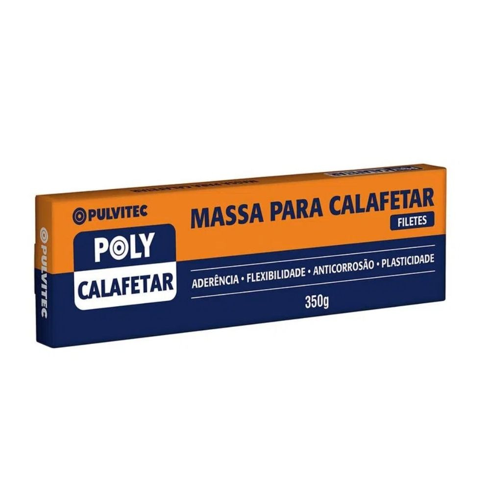 Massa calafetar cinza 350g Pulvitec