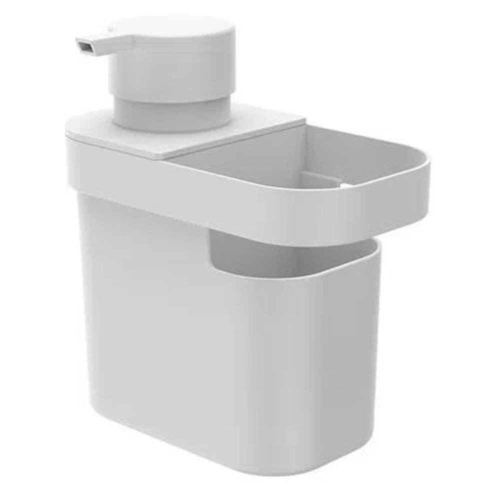 Dispenser Para Detergente E Organizador De Pia Trium 650 ml Branco OU