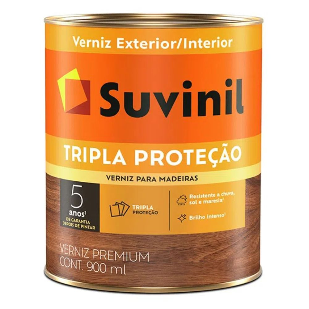 Verniz tripla proteção filtro solar brilhante natural 0.9L Suvinil