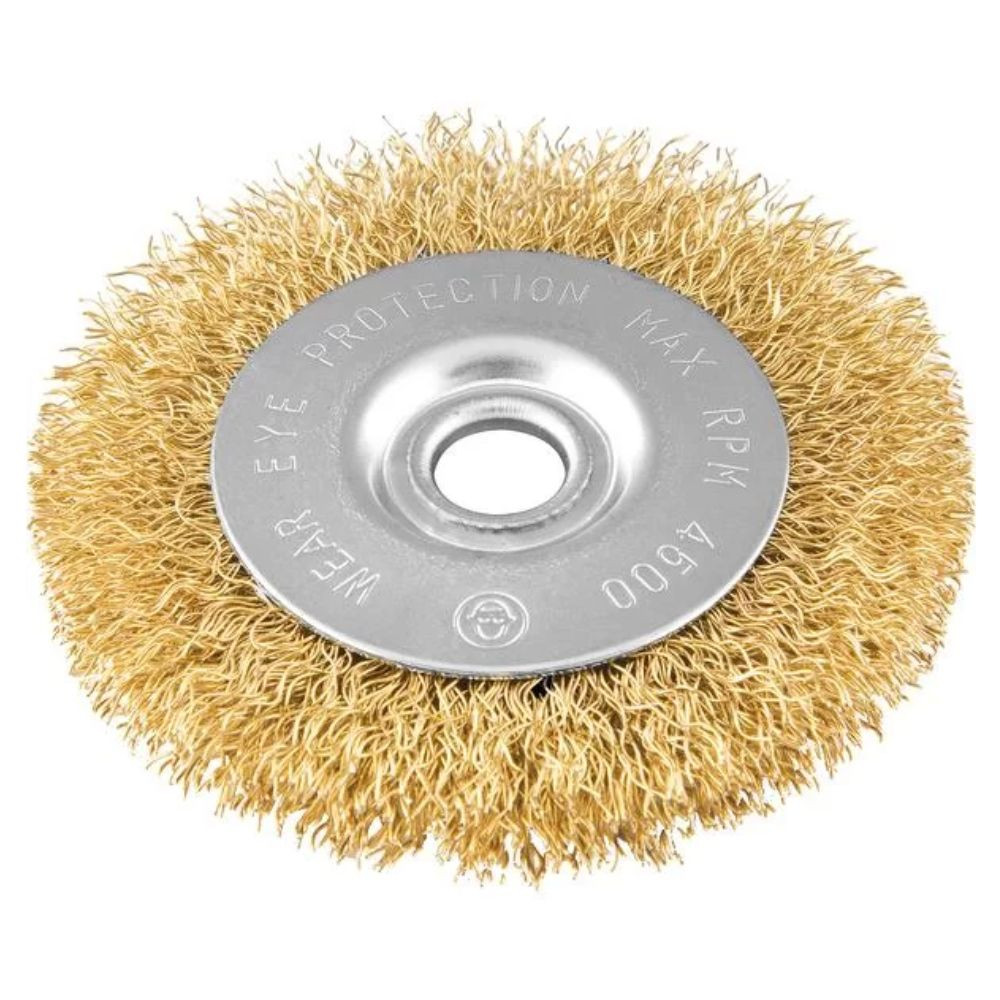 Escova circular 3'' 75mm ondulada Vonder