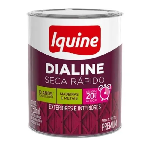 Esmalte Iquine Dialine Secagem Rápida Branco 750ml