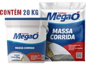 Massa Corrida 20Kg Megaó Bd