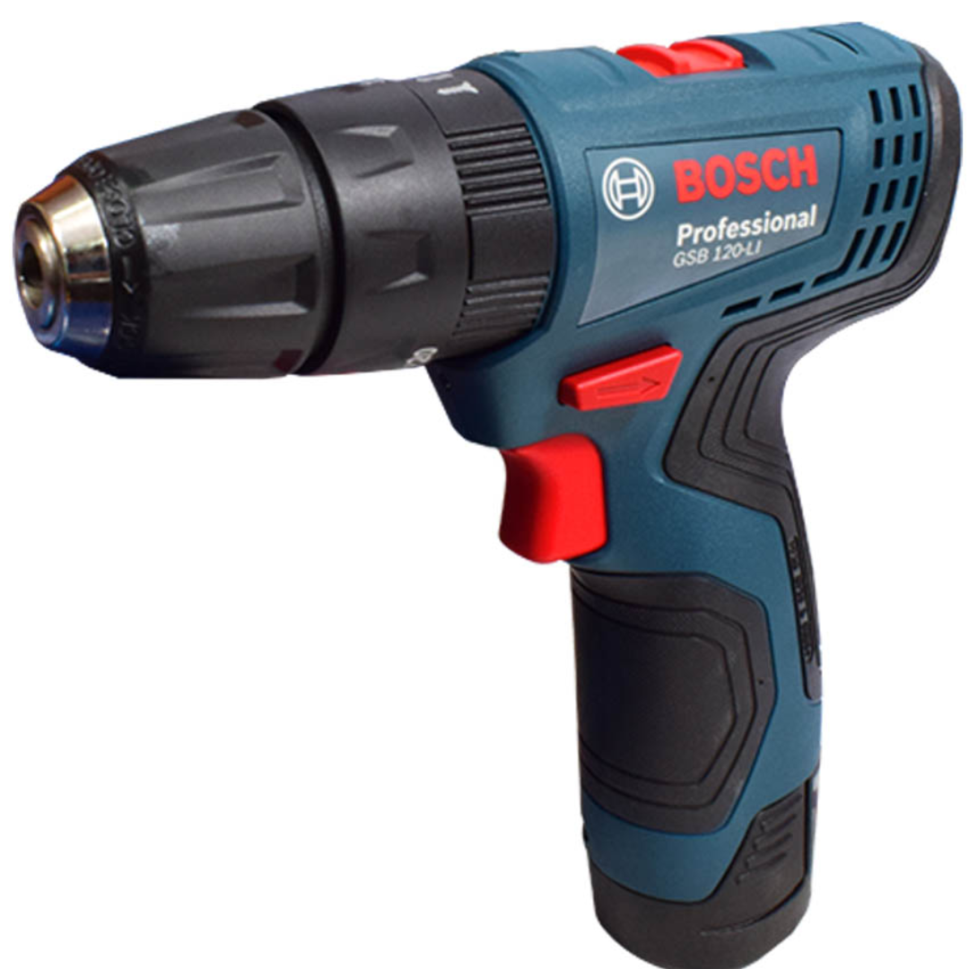 Furadeira Bosch Impacto Gsb 120LIGDR Maleta+2 Bateria 12V