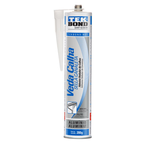 Adesivo Veda Calha  280G Aluminio Tekbond