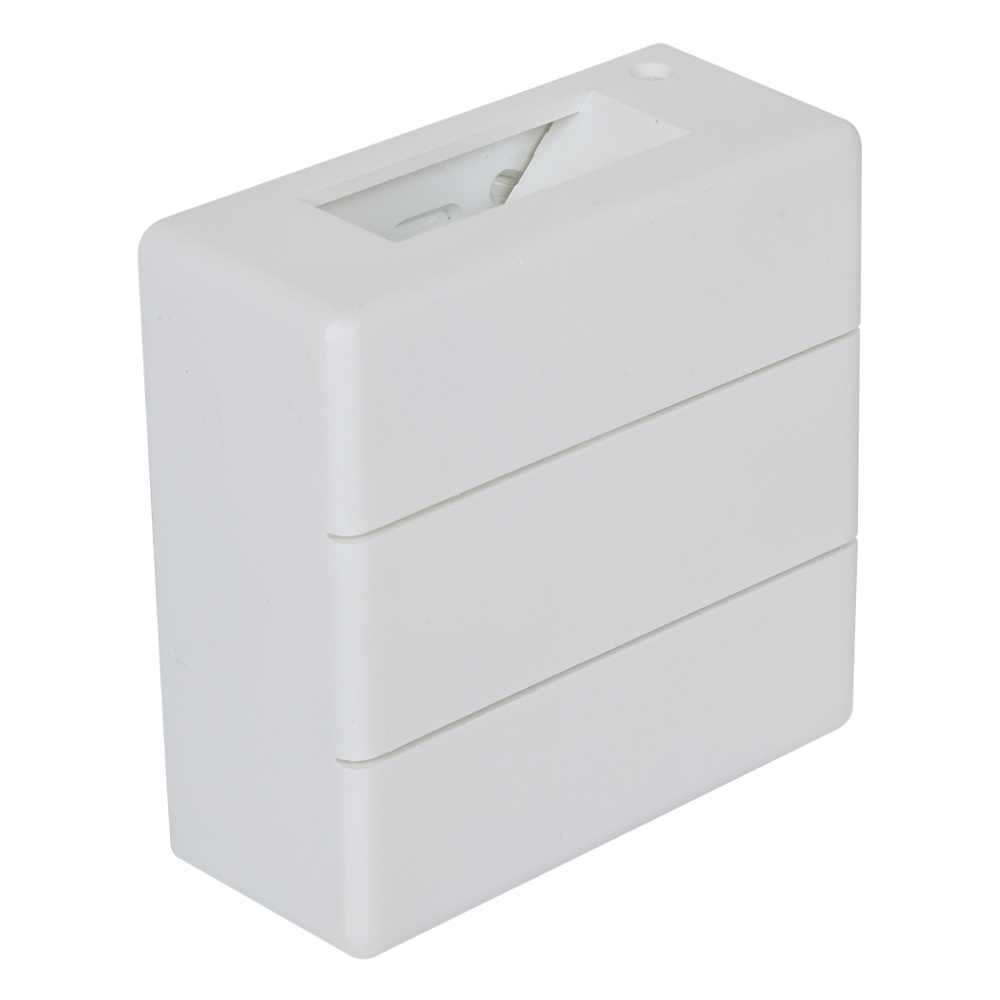 Arandela LED Acrílico Quadrada 6W AL13 3000K Branca Nitrolux