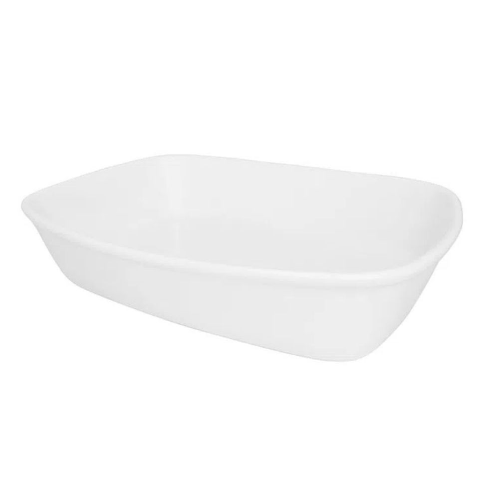 Assadeira Retangular 1,0L Bake Porcelana Oxford