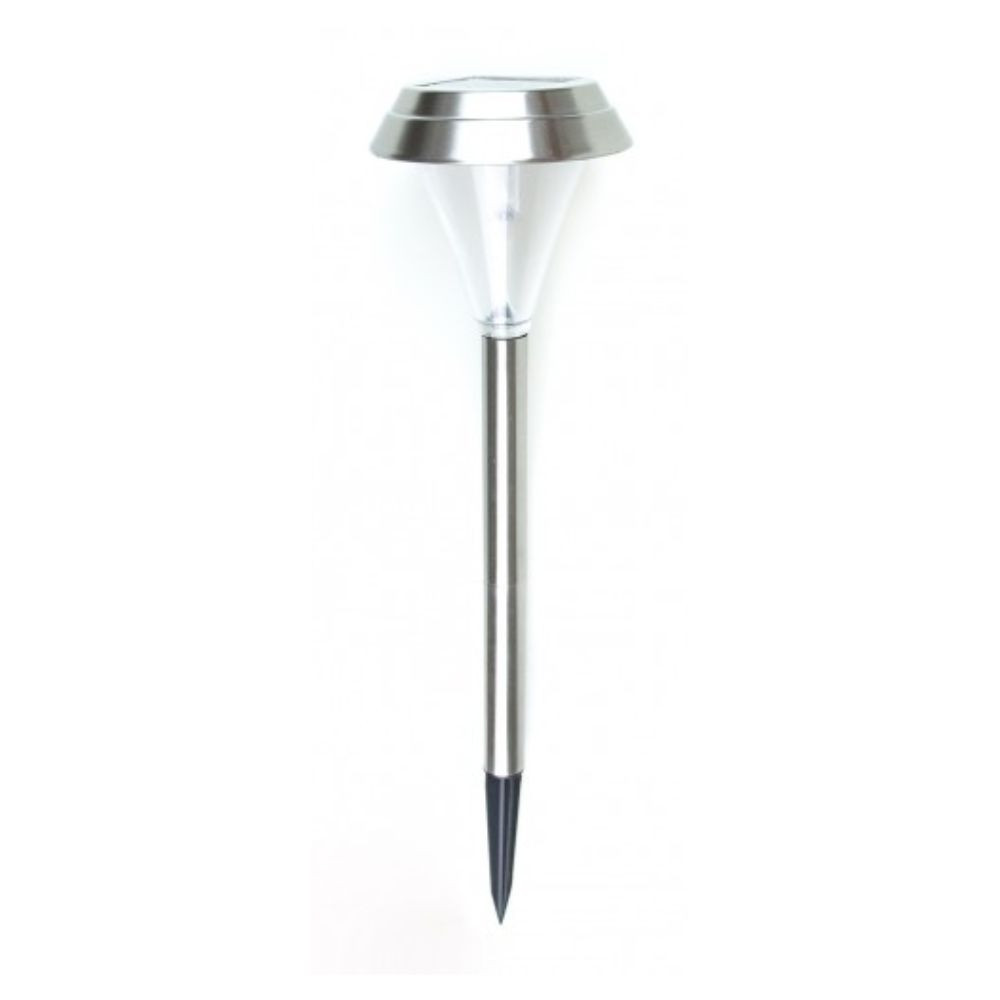 Luminária Balizador Solar Super Inox 25 Lumens Ecoforce