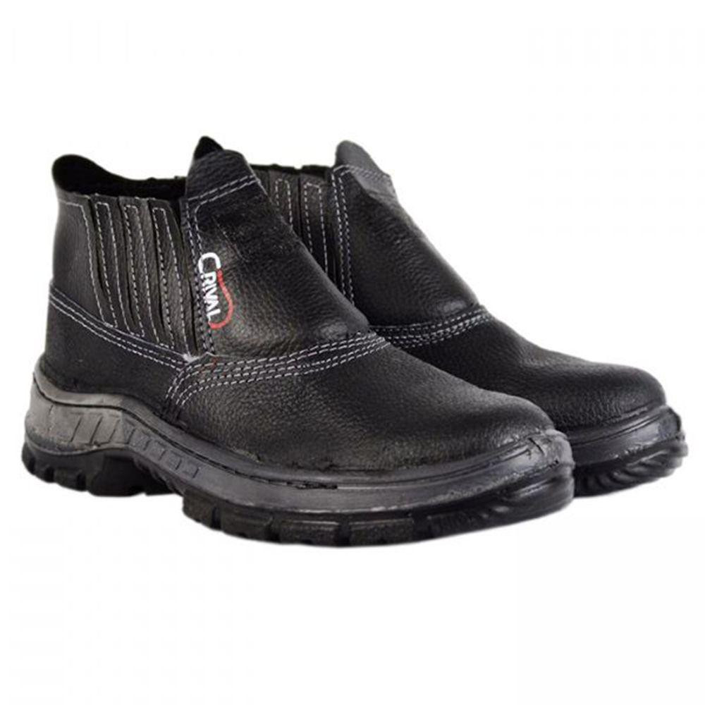 BOTA 104 BIDENSIDADE ELASTICO FLEXIVEL S/BICO TAM 39 PRETA CRIVAL