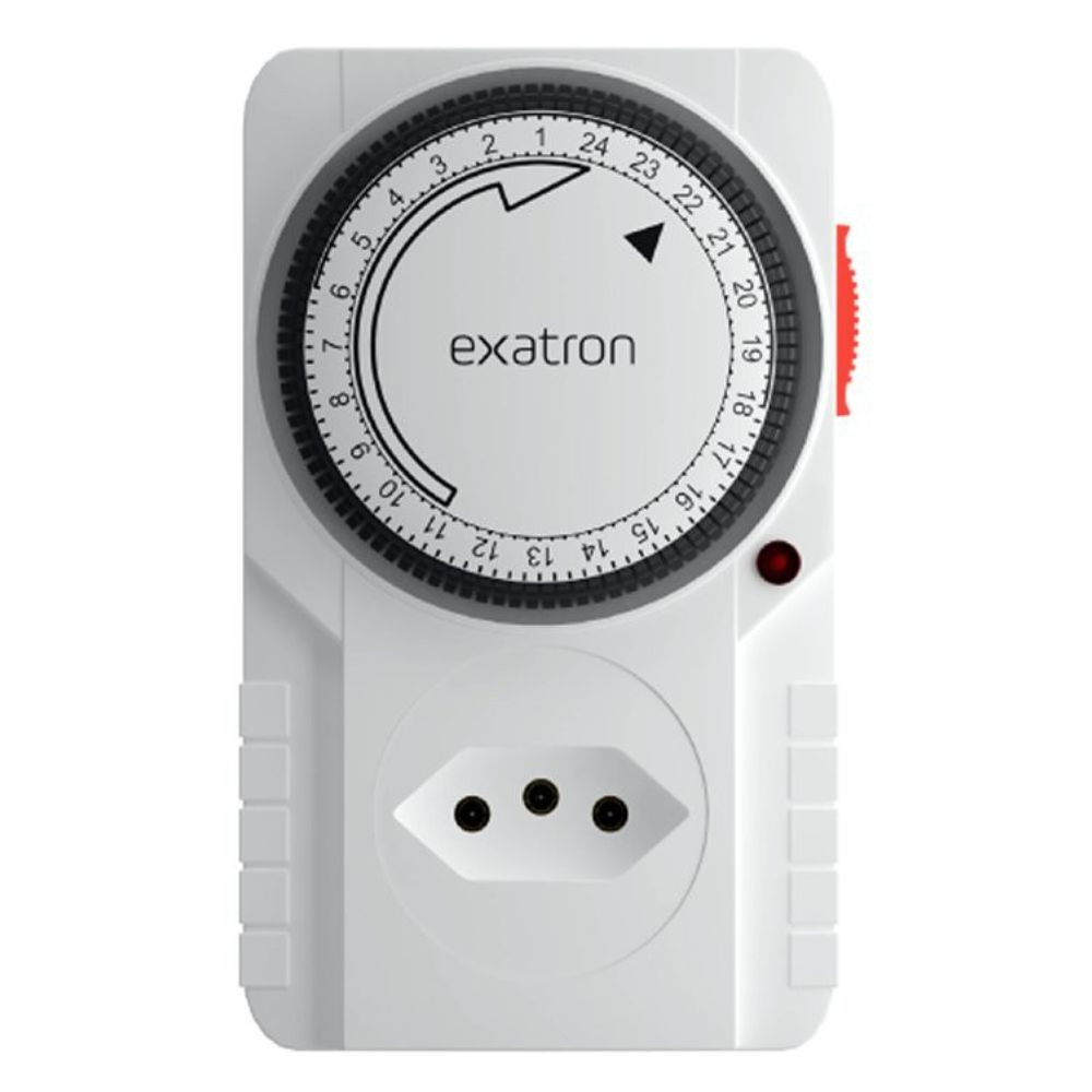 Timer Analógico Bivolt Programável Exatron