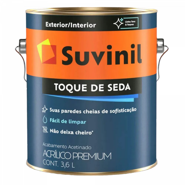 Tinta Toque De Seda Acetinado Branco 3.6L Suvinil