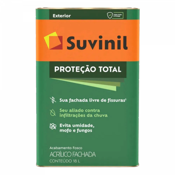 Tinta proteção total fosco branca 18L Suvinil