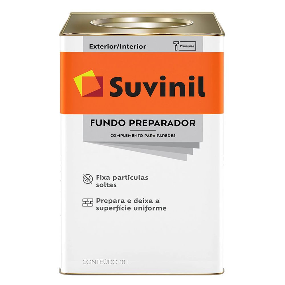 Fundo preparador 18L Suvinil