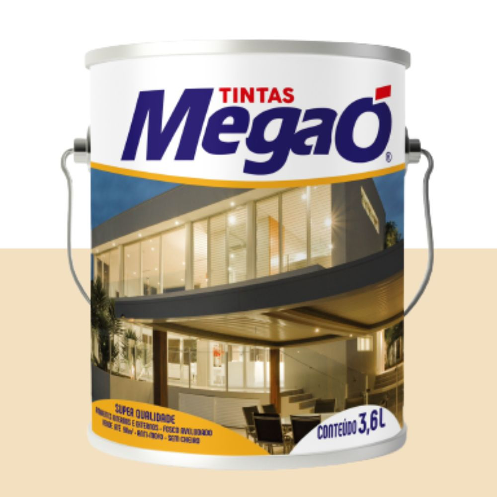 Tinta standard acrílica areia 3.6L Megaó