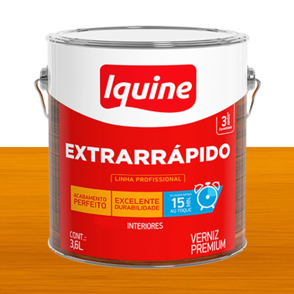 Verniz extrarrápido cerejeira 3.6L Iquine