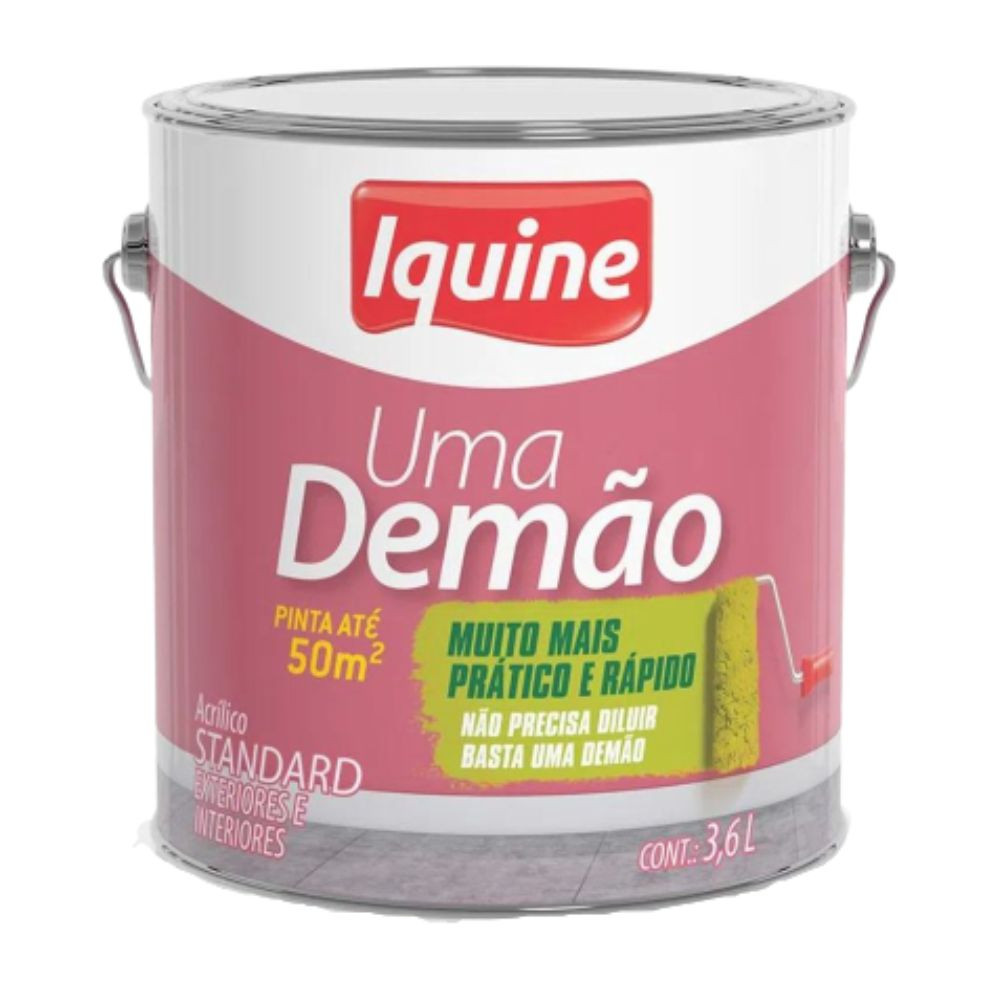 Tinta uma demão branco 3.6L Iquine