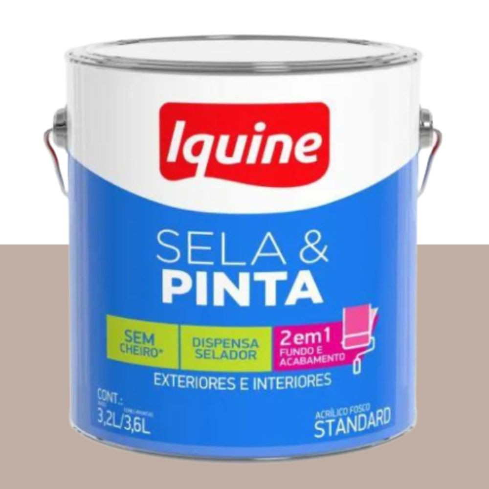 Tinta sela e pinta fosco tapacurá 3.6L Iquine