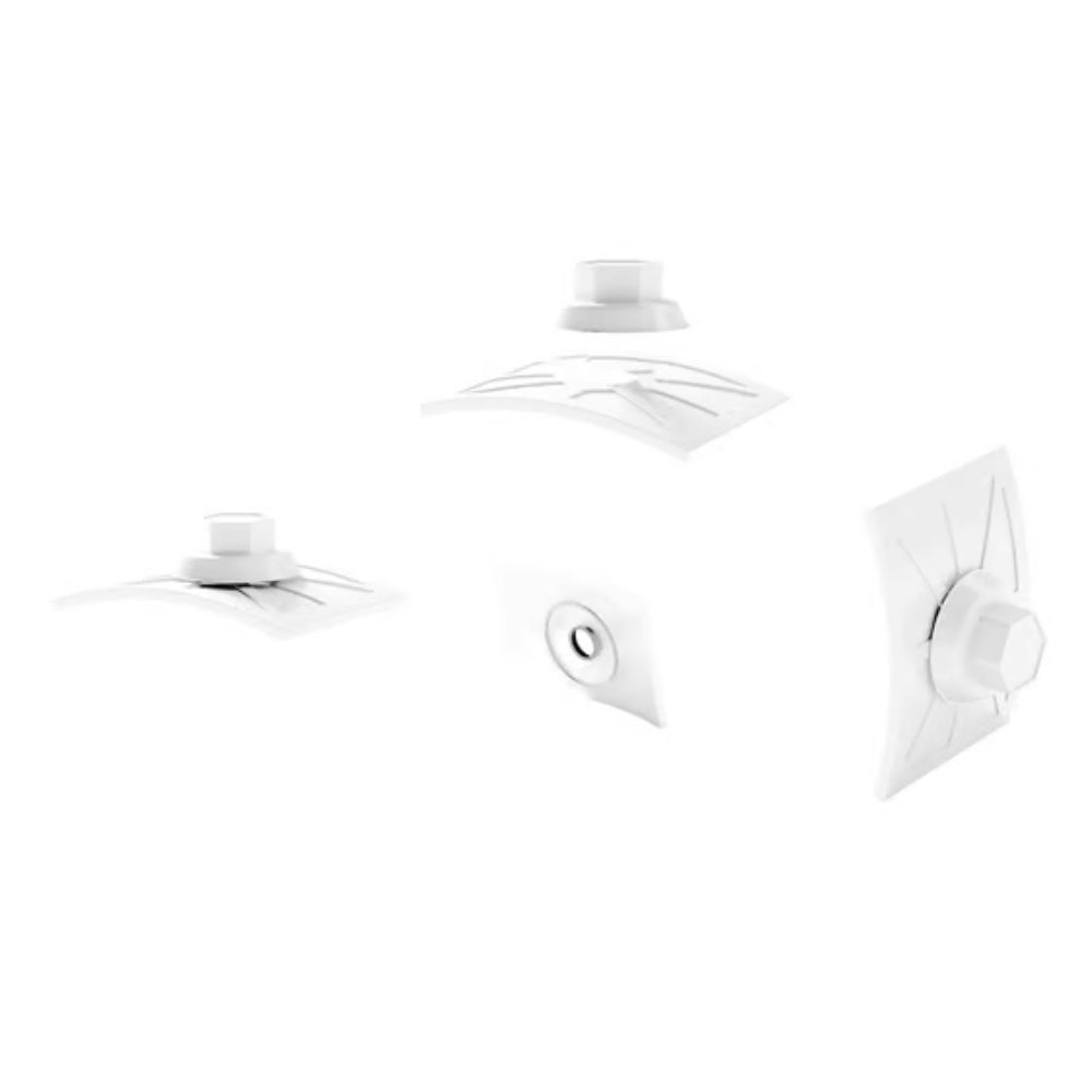 KIT PARAFUSO P/TELHA PVC COLONIAL  20 UND BR - ARAFORROS
