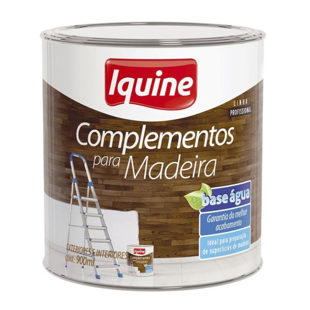 Complementos para madeira base água 0.9L Iquine