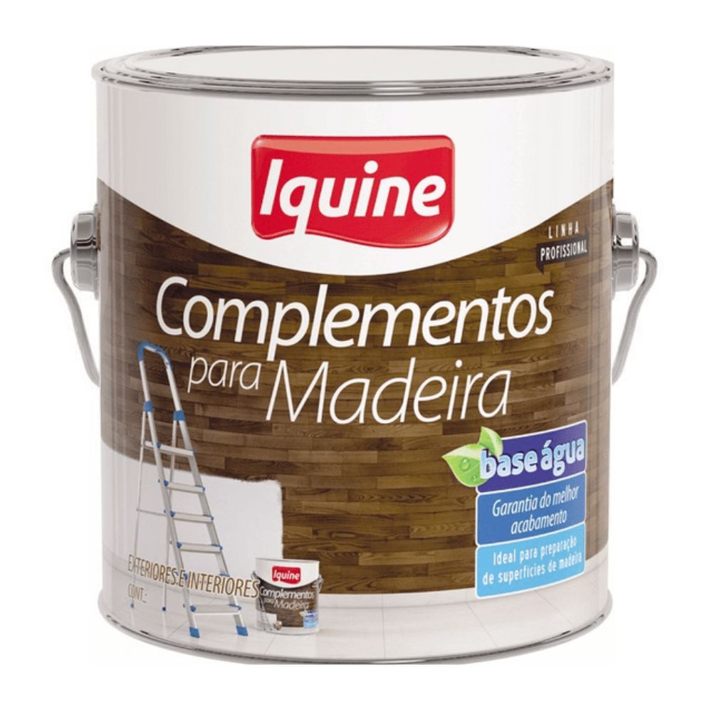 Complementos para madeira base água 3.6L Iquine