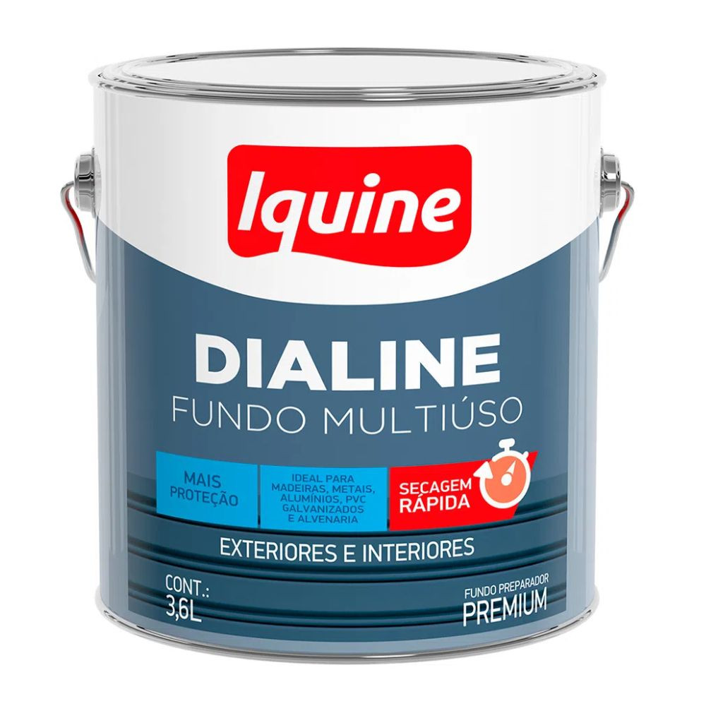 Fundo dialine multiuso branco 3.6L Iquine