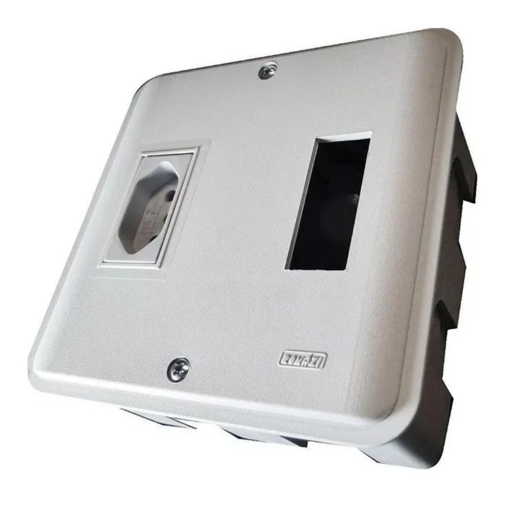 Kit Arstop 20A 2P+T Branco Romazi