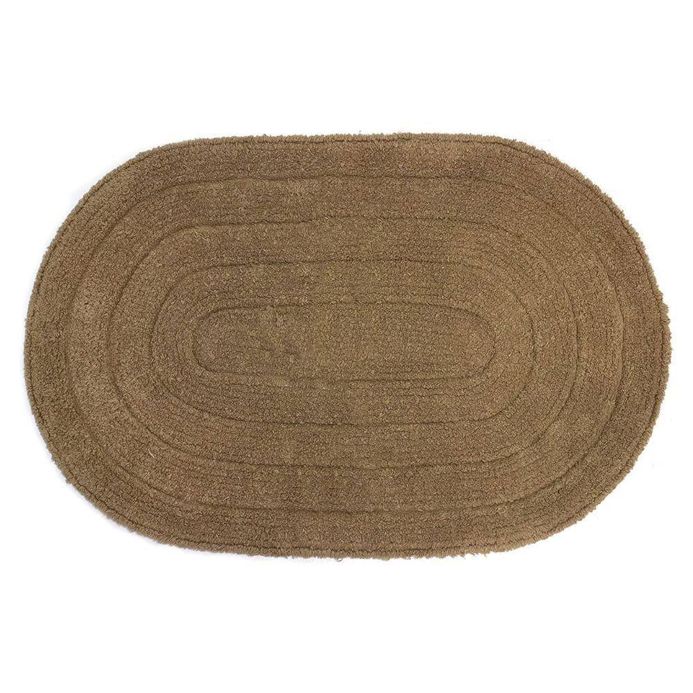 Tapete para Banheiro Allegro Fendi Oval 40cm x 60cm Kapazi