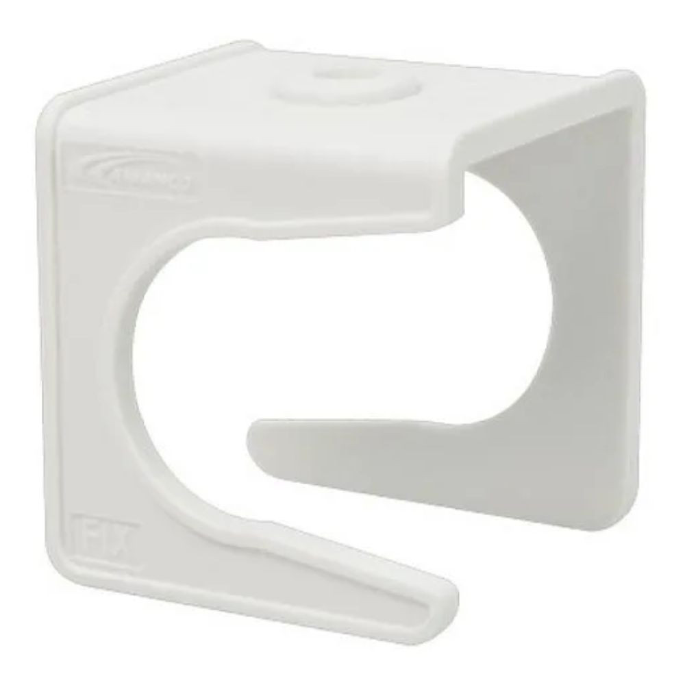 Abraçadeira Fix 25mm Branca Amanco