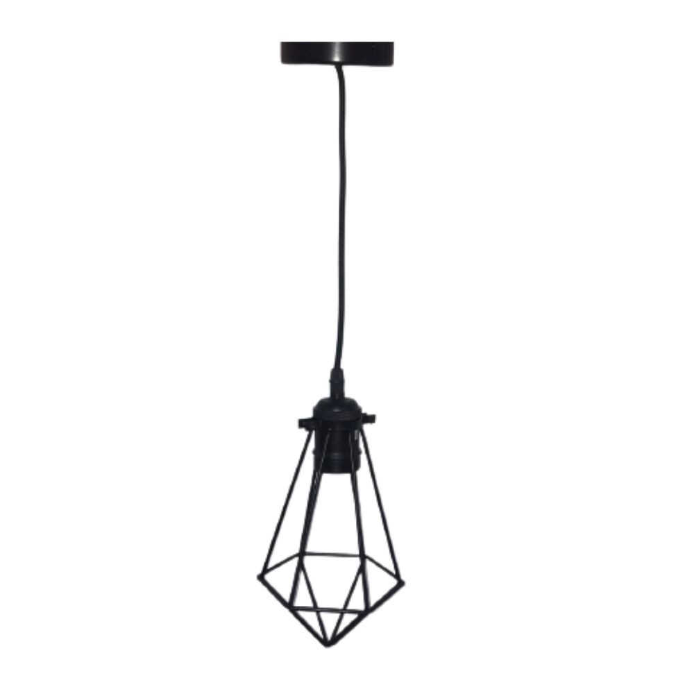 Pendente Aramado Preto NE-1405A-1 Neotron